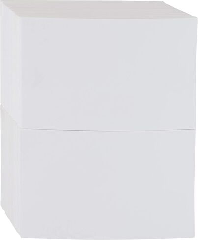 Amazon Basics Heavy Weight Ruled Lined Index Cards, 300 Count, 100 Pack of 3, White, 3 x 5 Inch Card in Saudi Arabia