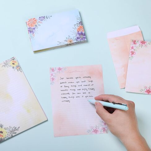 Mr. Pen- Stationery Writing Paper with Envelopes, 60 Letter Writing Paper with 30 Envelopes, Cute Stationary Set for Writing Letters, Stationary Paper, Writing Paper Stationary, Letter Set in Kuwait