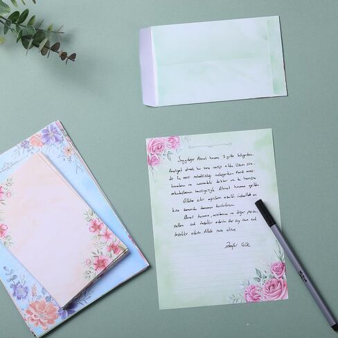 Mr. Pen- Stationery Writing Paper with Envelopes, 60 Letter Writing Paper with 30 Envelopes, Cute Stationary Set for Writing Letters, Stationary Paper, Writing Paper Stationary, Letter Set in Kuwait
