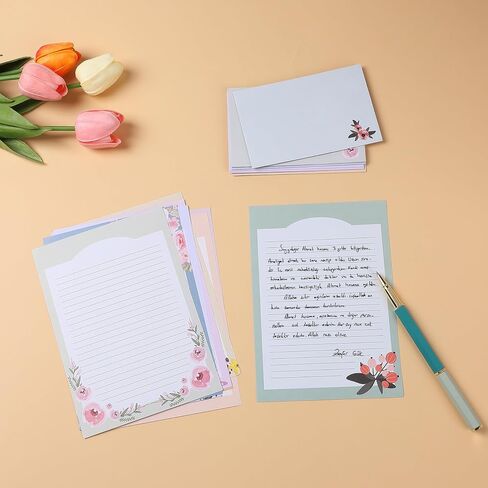 Mr. Pen- Stationery Writing Paper with Envelopes, 60 Letter Writing Paper with 30 Envelopes, Cute Stationary Set for Writing Letters, Stationary Paper, Writing Paper Stationary, Letter Set in Kuwait