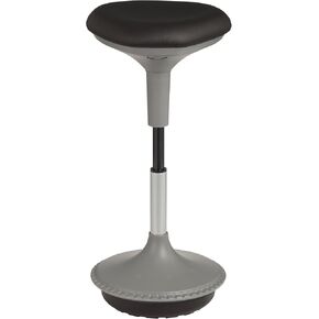 Learniture ارتفاع قابل للتعديل براز التعلم النشط لمكاتب المكاتب والفصول الدراسية ، براز متذبذب عاريا مع الرغوة مع حركة هزاز ، أسود