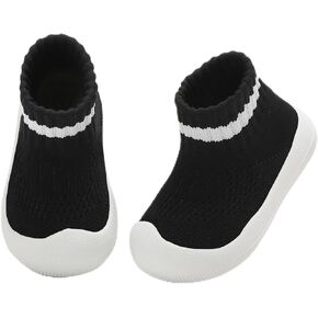 Baby Shoes | Toddler Walking Shoes Infant | Baby Sock Shoes | Slip On Baby Sneakers | Baby Shoes 12-18 Months | First Birthday Gifts for Boys Girls