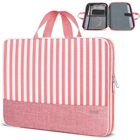 Ytonet Laptop Case, 15.6 inch TSA Laptop Sleeve Computer Bag Water Resistant Computer Case Carrying Cover Compatible for Lenovo, HP, Dell, Asus Notebook, Gifts for Men Women, Grey