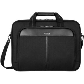 Targus unisex-adult Slim Briefcase With Crossbody Shoulder Bag