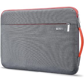 Voova Laptop Sleeve Case 15.6 16 Inch, 360° Protective Computer Carrying Bag Cover Compatible with MacBook Pro/Max 16 M3 M2 M1 2023-2019, Dell XPS 15,15-16" Hp Acer Asus with Organizers, Grey