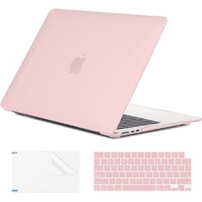 EooCoo Case Compatible with MacBook Air 15 inch 2024 2023 Release M3 A3114 M2 A2941 Liquid Retina Display, Plastic Hard Shell Case + Keyboard Cover + Screen Protector, Crystal Clear