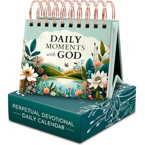 Motivational Calendar - Daily Flip Calendar with Inspirational Quotes - Inspirational Desk Decor for Women, Office Decor for Women Desk, Inspirational Gifts for Women, Desk Accessories for Women