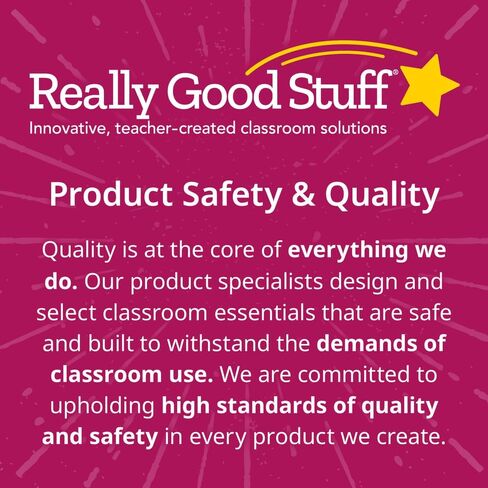 Really Good Stuff Morning Meeting Chips for Kids - Conversation Starters for PreK through Elementary Classrooms - Students Learn & Improve Communication, Listening, & Vocabulary Skills - Sturdy & Waterproof - Included: 40 Unique Meeting Chips, 6cm in Kuwait