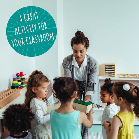 Really Good Stuff Morning Meeting Chips for Kids - Conversation Starters for PreK through Elementary Classrooms - Students Learn & Improve Communication, Listening, & Vocabulary Skills - Sturdy & Waterproof - Included: 40 Unique Meeting Chips, 6cm in Kuwait