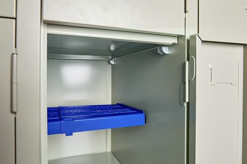 It's Academic LockerMate Adjust-A-Shelf Locker Shelf, Easy to Use, Extends to Fit Your Locker, Blue in Saudi Arabia
