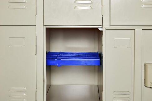 It's Academic LockerMate Adjust-A-Shelf Locker Shelf, Easy to Use, Extends to Fit Your Locker, Blue in Saudi Arabia