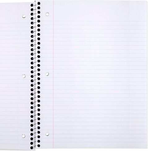 Mead Spiral Notebooks ، 6 Pack ، 1-Signject ، College Recoed Paper ، 8 "× 10-1/2" ، 70 ورقة ، ألوان زاهية متنوعة (830050-ECM) in Kuwait