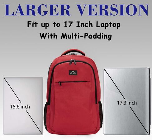 MATEIN Travel Laptop Backpack, Business Anti Theft Slim Sturdy Laptops Backpack with USB Charging Port, Water Resistant College School Computer Bag Gift for Men & Women Fits 15.6 Inch Notebook, Grey in Saudi Arabia