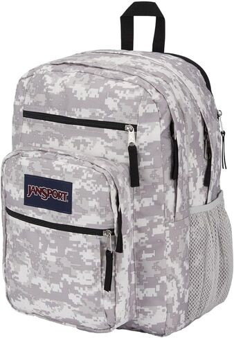 حقيبة الظهر Jansport Laptop - حقيبة كمبيوتر مع مقصورتين ، وأشرطة كتف مريحة ، وأكمام الكمبيوتر المحمول 15 "، ومقبض النقل - حمول الكتب - الأسود in Kuwait