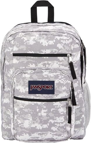 حقيبة الظهر Jansport Laptop - حقيبة كمبيوتر مع مقصورتين ، وأشرطة كتف مريحة ، وأكمام الكمبيوتر المحمول 15 "، ومقبض النقل - حمول الكتب - الأسود in Kuwait