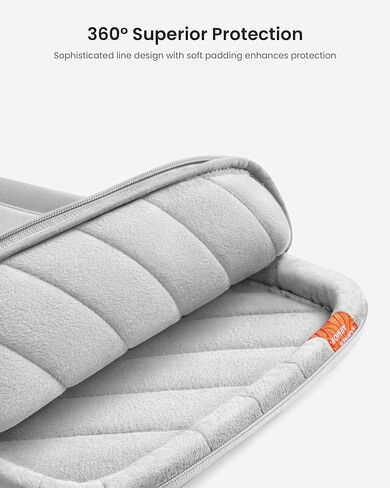 Tomtoc 360 CASTOP LAPTOP PRADOP لـ MacBook Pro/AIR مقاس 14 بوصة ، 12.9-13 بوصة iPad Pro/Air ، كم أكياس MacBook مقاومة للماء in Kuwait
