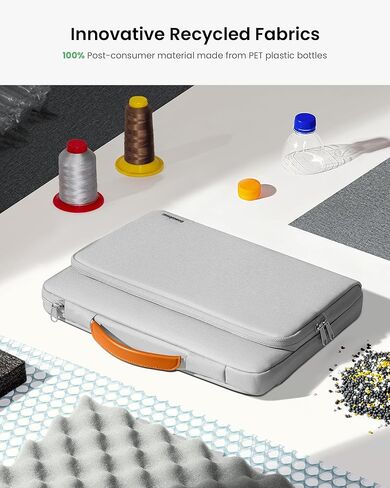 Tomtoc 360 CASTOP LAPTOP PRADOP لـ MacBook Pro/AIR مقاس 14 بوصة ، 12.9-13 بوصة iPad Pro/Air ، كم أكياس MacBook مقاومة للماء in Kuwait