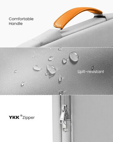 Tomtoc 360 CASTOP LAPTOP PRADOP لـ MacBook Pro/AIR مقاس 14 بوصة ، 12.9-13 بوصة iPad Pro/Air ، كم أكياس MacBook مقاومة للماء in Kuwait