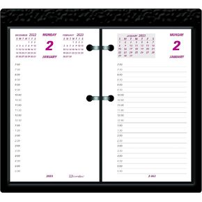 Brownline® 2025 Daily Desk Calendar Refill, 12 Months, January to December, 6" x 3.5" (C2R-25)