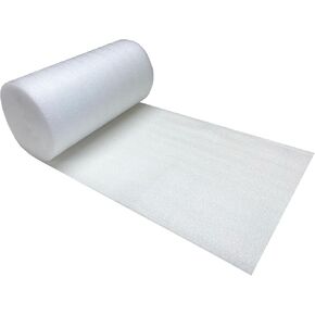 UBOXES Foam Wrap Roll 12" Wide x 50' ft 1/16" Thickness Perforated Every 12"