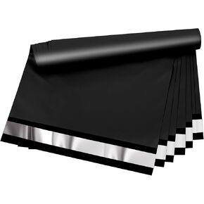 Poly Mailers 10x13 inch 100 Pcs, Blue Plastic Mailing Envelopes with 2.4mil Thickness, Waterproof and Tear-resistant Shipping Bags for Clothing, Tamper Proof Self-Seal Mailers Poly Bags