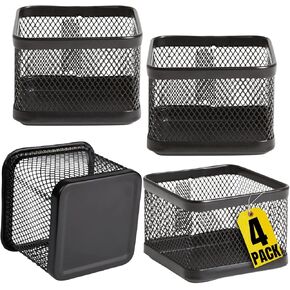 1 intheoffice mesh paperclip حامل للمكتب ، حامل ملحقات مكتب حامل الورق.