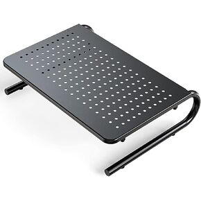 Monitor Stand Riser, Monitor Riser, Laptop Stand for Desk, Laptop Riser, Desk Organizer for Monitor, Laptop Shelf w/Vented for Screen, Computer Stand for Laptop, PC, Printer, for Home & Office