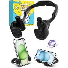 Easter Basket Stuffers for Boys Girls Kids Teens Adults Men Women: Cell Phone Stand Thumbs Up Lazy Phone Stand Holder Funny Gadgets Birthday Gifts for Teenage Dad Mom Husband Wife Who Have Everything