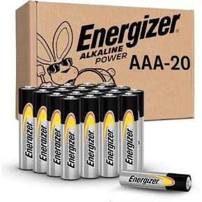 Energizer Alkaline Power AAA Batteries 32 Count (Pack of 1), Long-Lasting Triple A Batteries