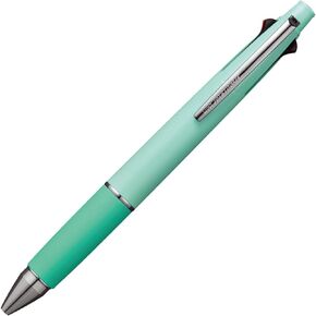 Uni Jetstream Multi Pen 4 and 1, 0.5mm Ballpoint Pen (Black, Red, Blue, Green) and 0.5mm Mechanical Pencil, Pale Green (MSXE5100005.52)