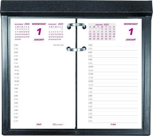 Brownline® 2025 Daily Desk Calendar Refill, 12 Months, January to December, 6" x 3.5" (C2R-25) in Saudi Arabia