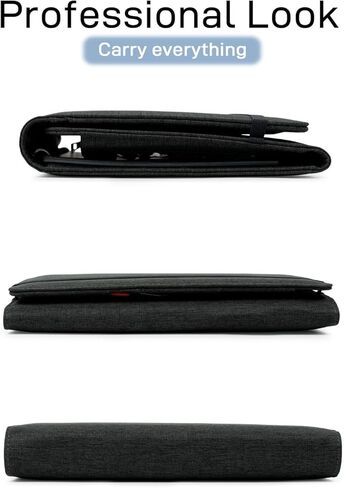 Sturdy Planner Cover for Rocketbook Smart Notebook - Water-Resistant Fabric Padfolio, Business Padfolio with Zipper Pen Pocket, Fits 8.5 x 11 Letter Size, Rocketbook Accessories (Blue) in Kuwait