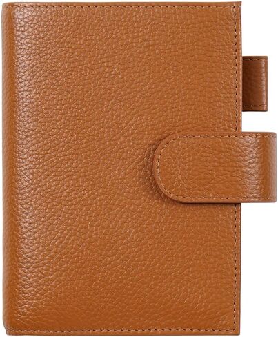 غطاء جلد Moterm لجيب Moleskine - يناسب جيب Moleskine مخطط يومي/أسبوعي وجيب Moleskine كلاسيكي، مع حلقة قلم، وفتحات للبطاقات وجيب خلفي (كريمي مرصوف بالحصى) in Kuwait