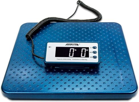 ACCUTECK 440lb Heavy Duty Digital Metal Industry Shipping Postal Scale (ACB440) (5-(Pack)) in Saudi Arabia