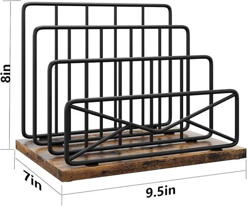 Desktop Mail Sorters Mail Organizer-with 2 Slot Matte Black Metal Desktop Mail Sorter Metal Storage File Holder Letter Sorter Organizer for Home or Office Desktop in Saudi Arabia