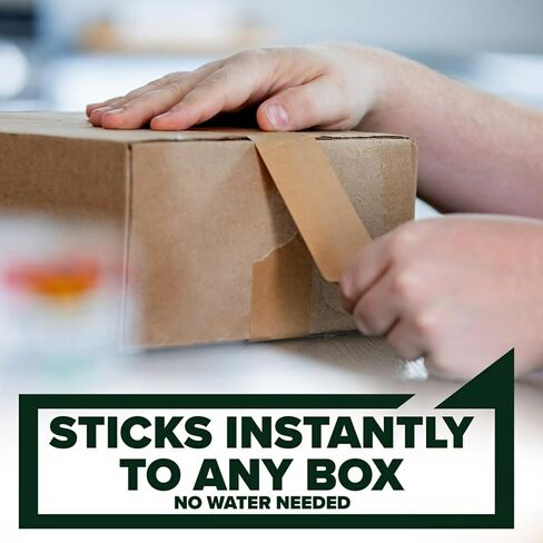 Scotch Box Lock Packaging Tape, 6 Rolls with Dispenser, 1.88 in x 800 in, Extreme Grip Packing, Shipping and Mailing Tape, Sticks Instantly to Any Box in Saudi Arabia