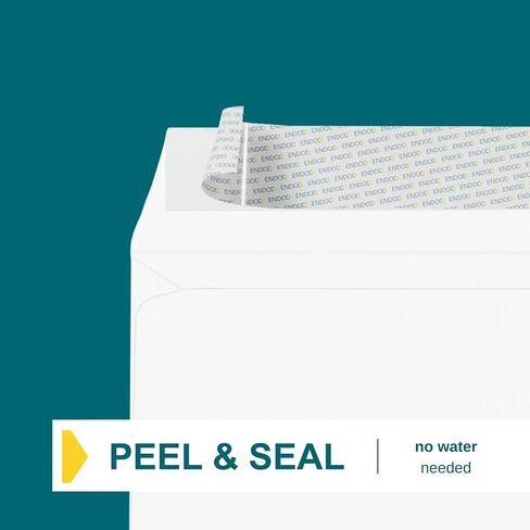 6x9 Booklet Envelopes - 250 pack - Mailing Envelopes Self Seal - White Letter Envelopes with Peel & Seal Closure - Open-Side 6x9 Envelopes - 28 lb Paper - Plain Envelopes for Business and Personal Use in Kuwait