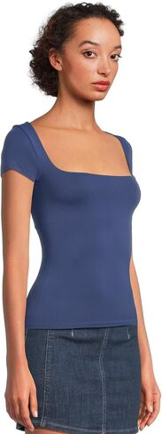 Free People Women's Clean Lines Baby Tee in Saudi Arabia