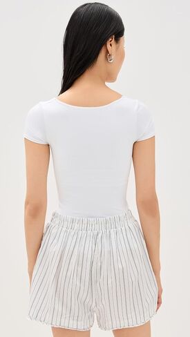 Free People Women's Clean Lines Baby Tee in Saudi Arabia
