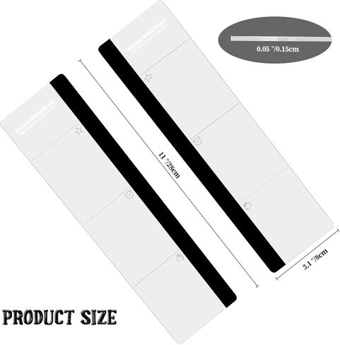 MDOZQ Office Desk Accessories 2pcs Computer Monitor Memo Board Message Board Supplies for Women Men Sticky Note Holder Home Desktop Decor in Kuwait