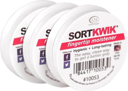 Lee Sortkwik™ Fingertip Moistener,50% Recycled, 0.63 Oz, Pink, Pack Of 3 in Saudi Arabia
