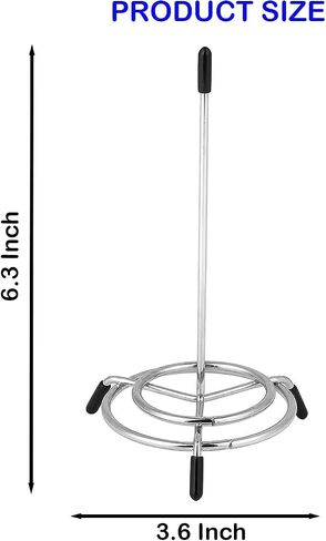 4PCS Check Spindle - Bill Check Fork Holder Memo & Receipt Spike - Stainless Steel - Organize Your Finances Easily (Yellow) in Saudi Arabia