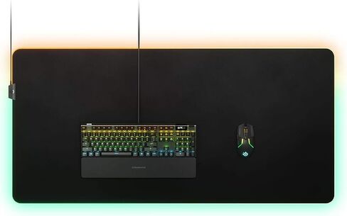 SteelSeries QcK Gaming Mouse Pad - Medium Cloth - Optimized For Gaming Sensors in Saudi Arabia
