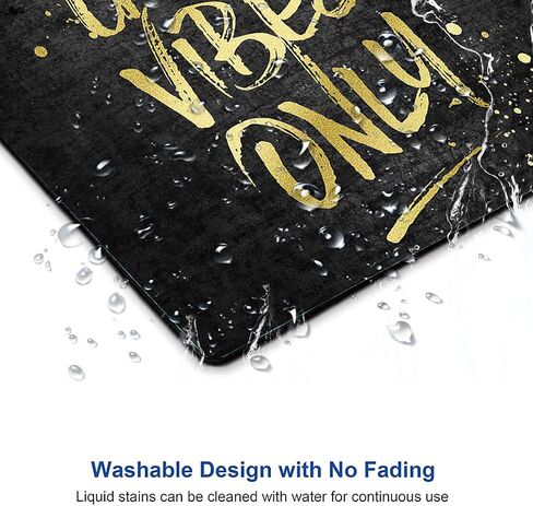 Inspirational Quote Mouse Pad, Stay Positive Work Hard and Make It Happen Motivational Pad for Women, Square Waterproof Non-Slip Rubber Base MousePads Office Laptop in Kuwait