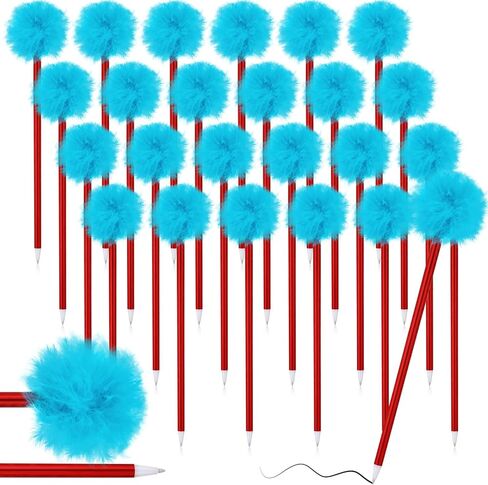 Hestya 100 PCS الأزرق بوم بوم ريشة القلم النيفلي ريد بلاستيك ريلز أقلام القراءة عبر أنريكا الحبر الأسود Quill توقيع قلم رصاص غامض للكتابة المدرسية والمدرسة الحفلات in Kuwait