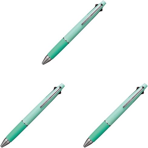 Uni Jetstream Multi Pen 4 and 1, 0.5mm Ballpoint Pen (Black, Red, Blue, Green) and 0.5mm Mechanical Pencil, Pale Green (MSXE5100005.52) in Saudi Arabia