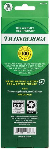 Ticonderoga Wood-Cased Pencils, Pre-Sharpened, 2 HB Soft, Pastel Colors, 150 Count in Saudi Arabia