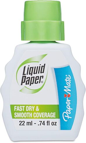 Paper Mate Liquid Paper Fast Dry Correction Fluid, 22 ml, 3 Count in Kuwait