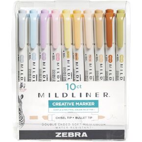 Zebra Pen MILDLINER 5/PK FLUORESCNT, Multicolors
