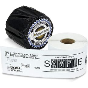 OfficeSmartLabels 2-5/16 x 7-1/2 inch Self-Adhesive1-Part Internet Postage Labels, Compatible with 99019 Labels (1 Roll, 150 Per Roll, White)